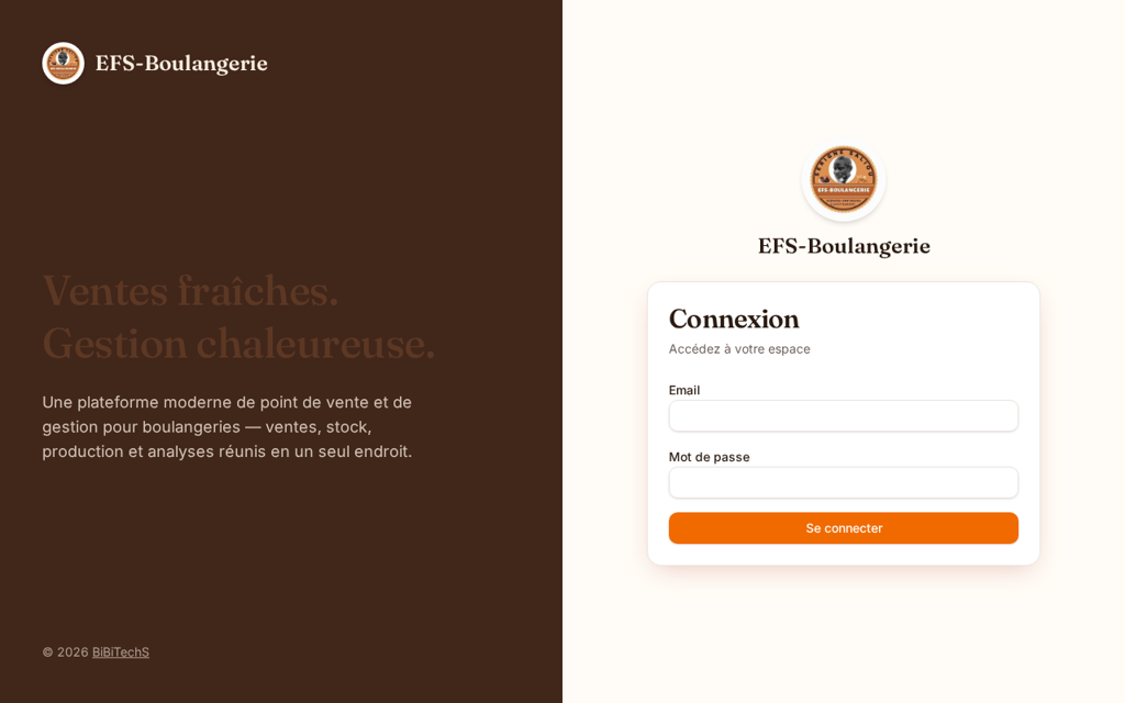 EFS Boulangerie — Vue du projet